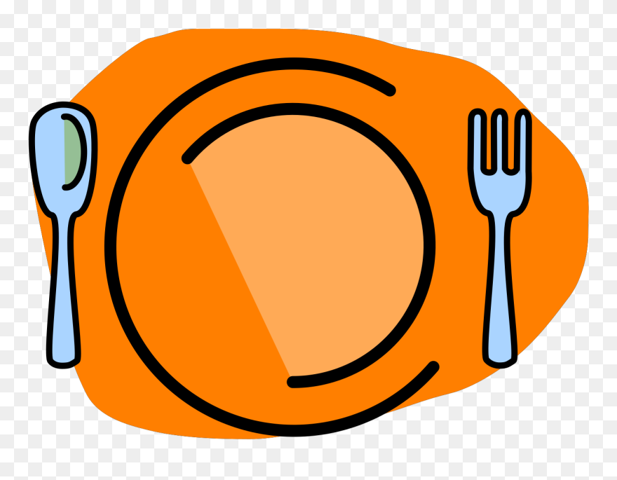 Chelsea Restaurant Week Svg Clip Arts - Best And Cutest Clipart Of A Spoon Fork And Plate Icon - Png Download