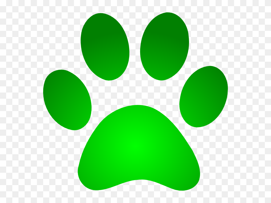 Paw Print Tattoos On Dog Paw Prints Scroll Tattoos - Red Paw Print Transparent Clipart