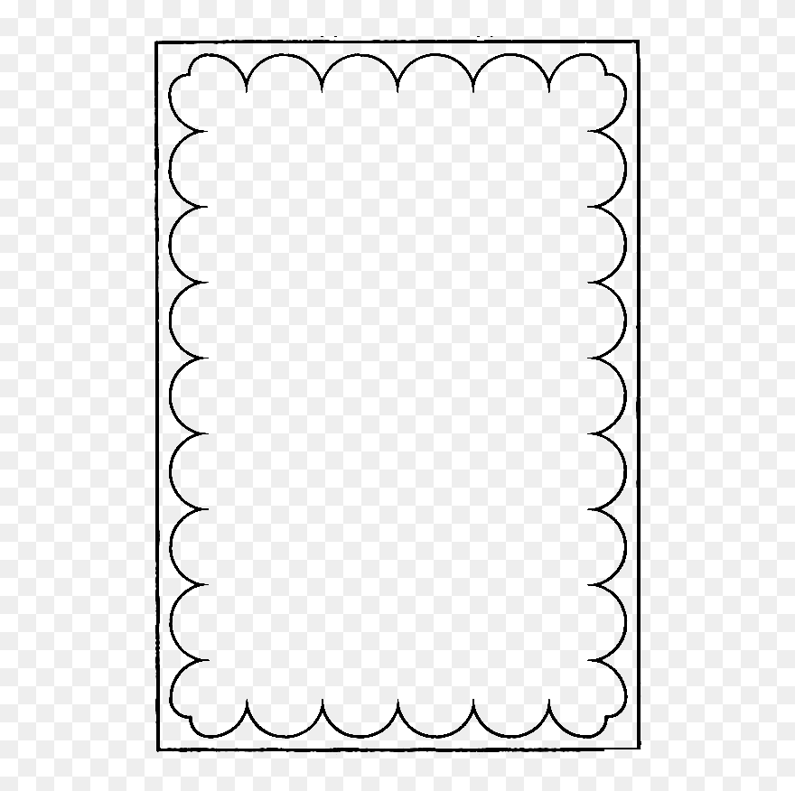Menu Border2 Clip Art At Clker - Marcos Blanco Y Negro - Png Download