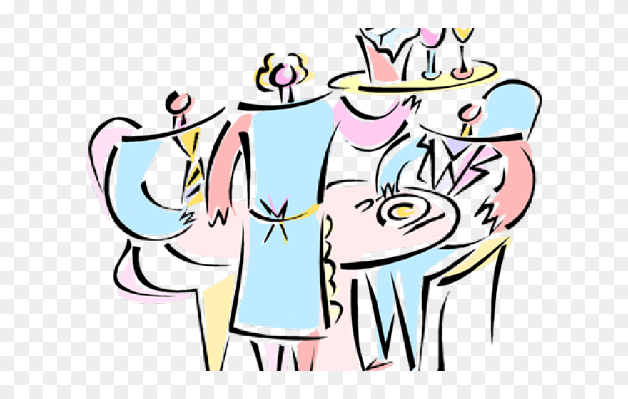 Restaurant Clipart Restaurant Scene - Cartoon - Png Download