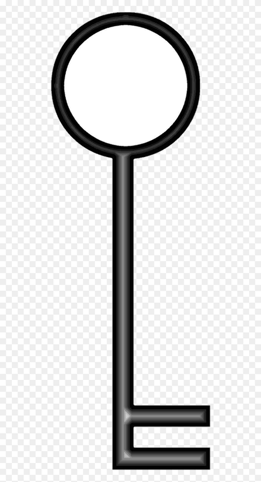 Clipart Simple Key - Png Download