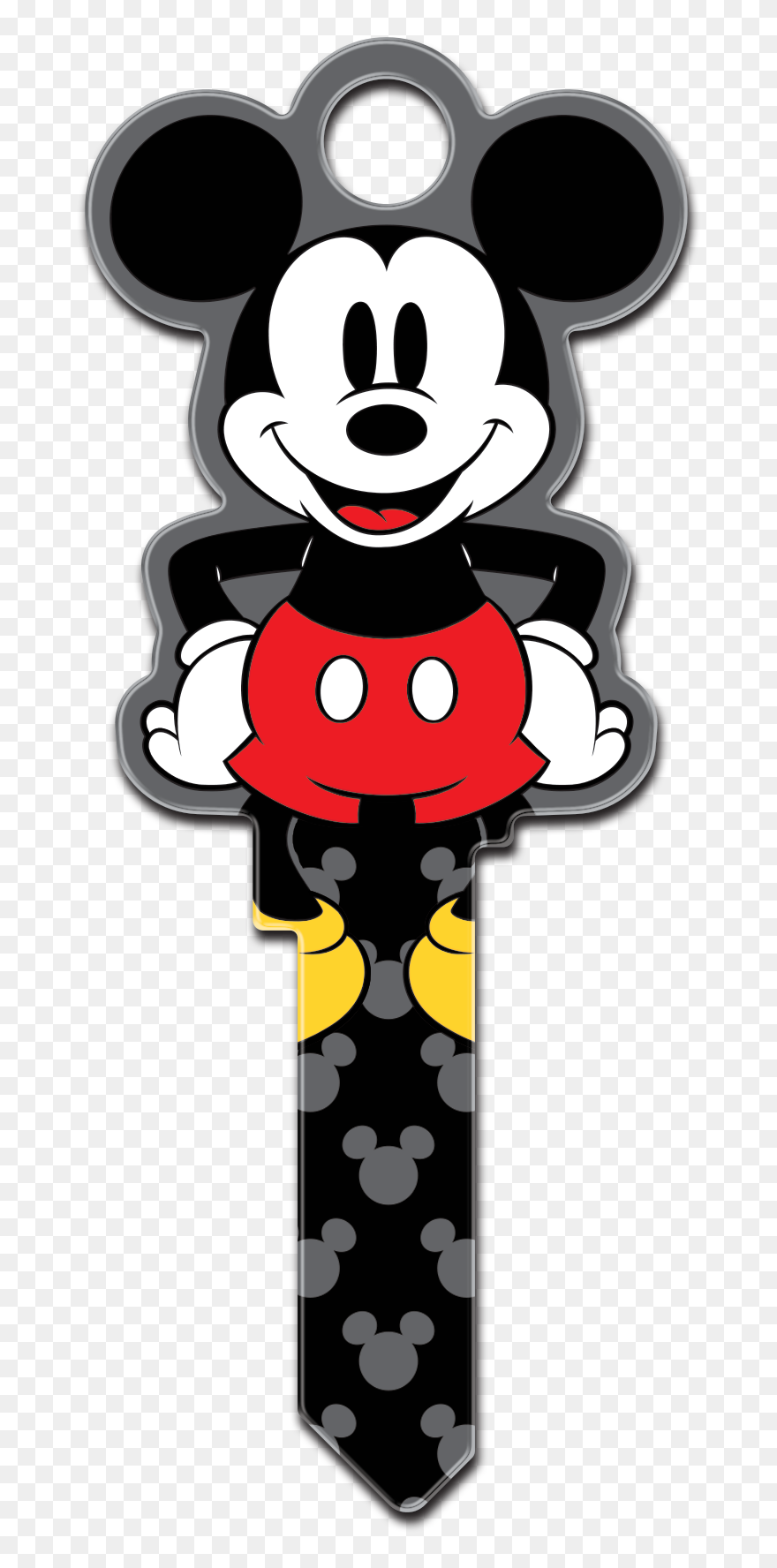 Keys Clipart Mickey - Front Of Mickey Mouse - Png Download