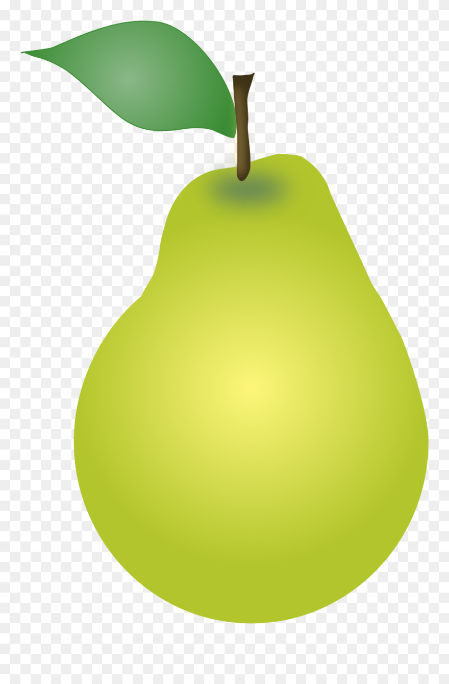 Svg Big Image Png - Clip Art Fruit Pear Transparent Png