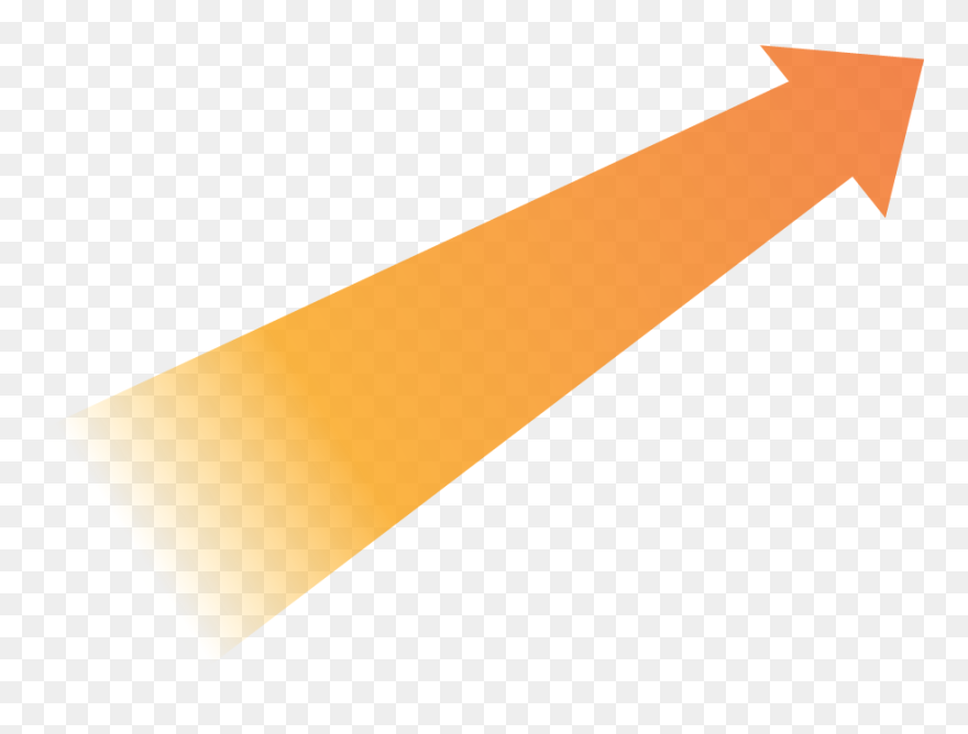 A44 Trendarrow Orange Goup - Transparent Background Orange Arrow Png Clipart