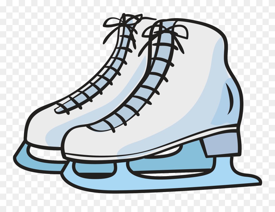 Ice Skates Clipart - Png Download