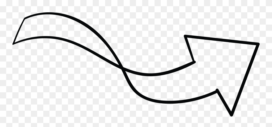 Transparent Arrow Doodle Png - Doodle Arrow Png Clipart