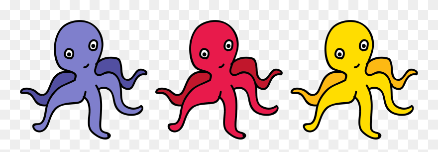 Octopus Clipart Student - Octopuses Clipart - Png Download