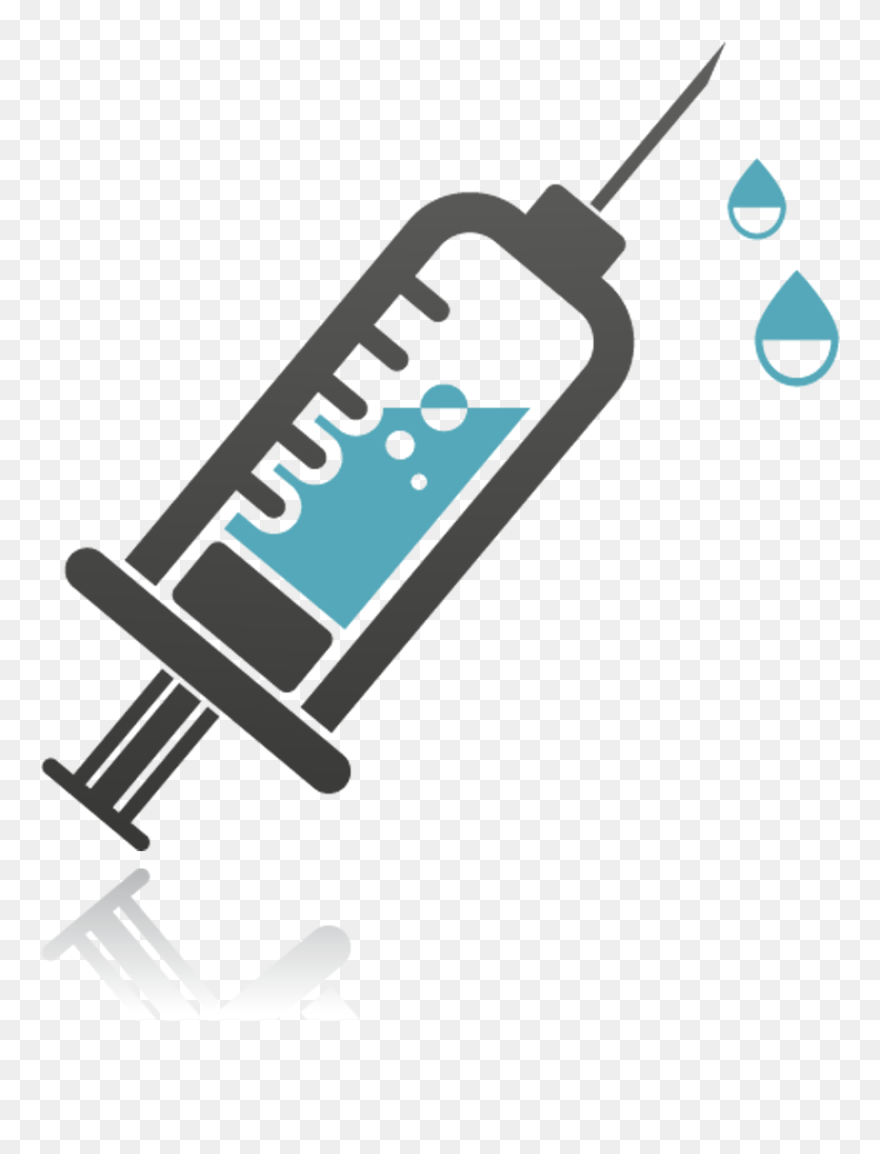 Syringe Injection Medical Icon Free Frame Clipart - Injection Clipart Png Transparent Png