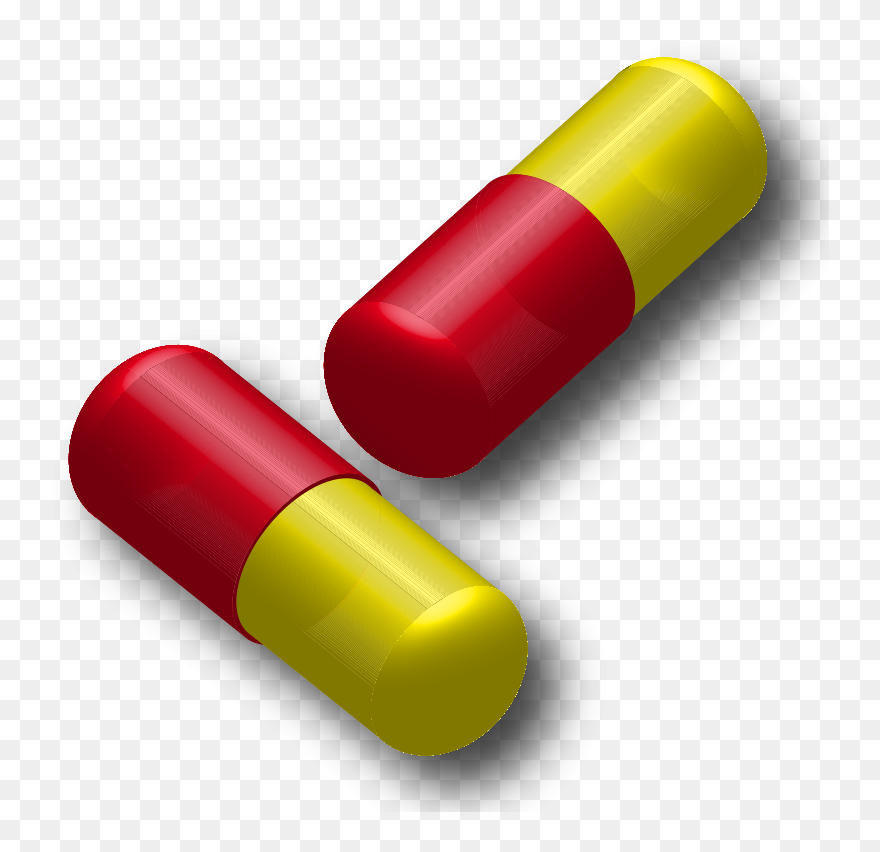 Syringe Clipart - Capsules Clipart - Png Download