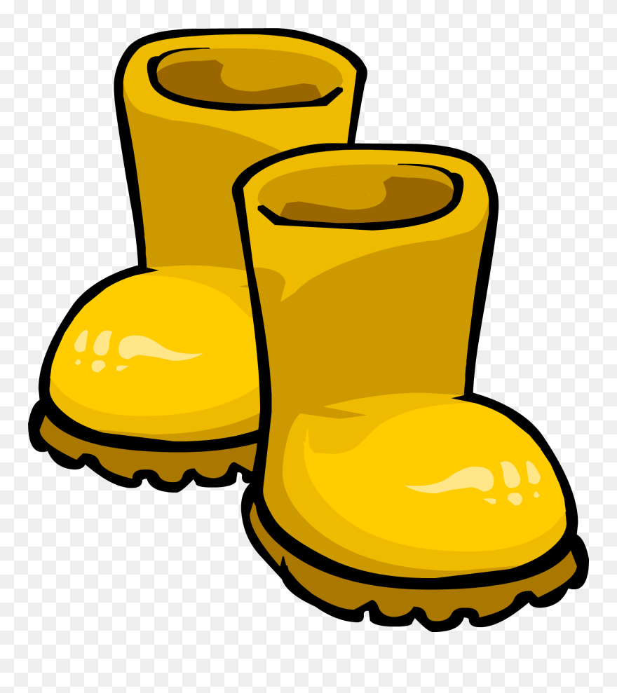 Clipart Duck Rainy, Clipart Duck Rainy Transparent - Transparent Rain Boots Clipart - Png Download