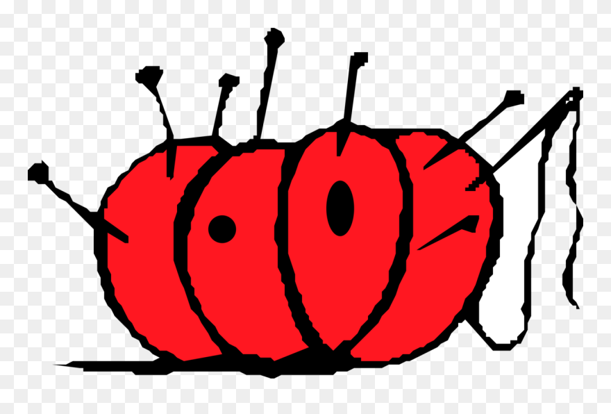 Onlinelabels Clip Art - Almofada Agulha Png Transparent Png