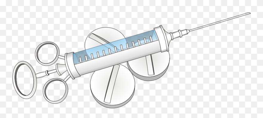 Syringe Svg Clip Arts - Gun Barrel - Png Download