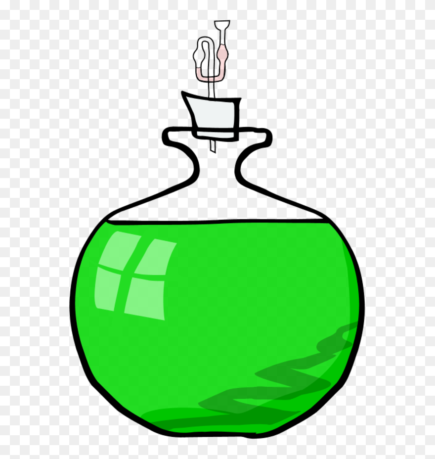 Transparent Sektflasche Clipart - Flask - Png Download