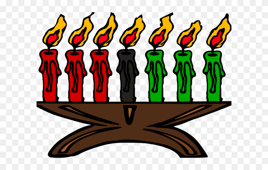 Kwanzaa Candles Transparent Clipart