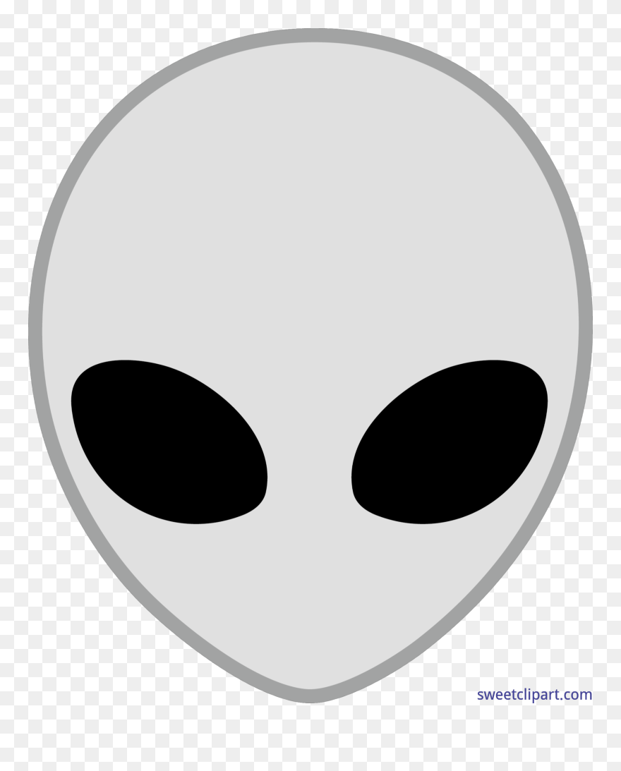 Clipart Of Alien Head - Alien Head Cartoon Png Transparent Png