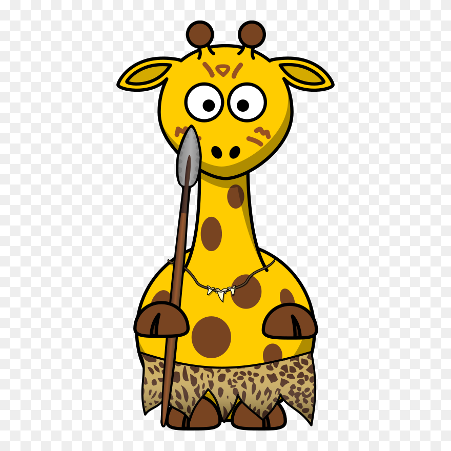 Giraffe Wild - Giraffe Animals Picture Cartoon Clipart