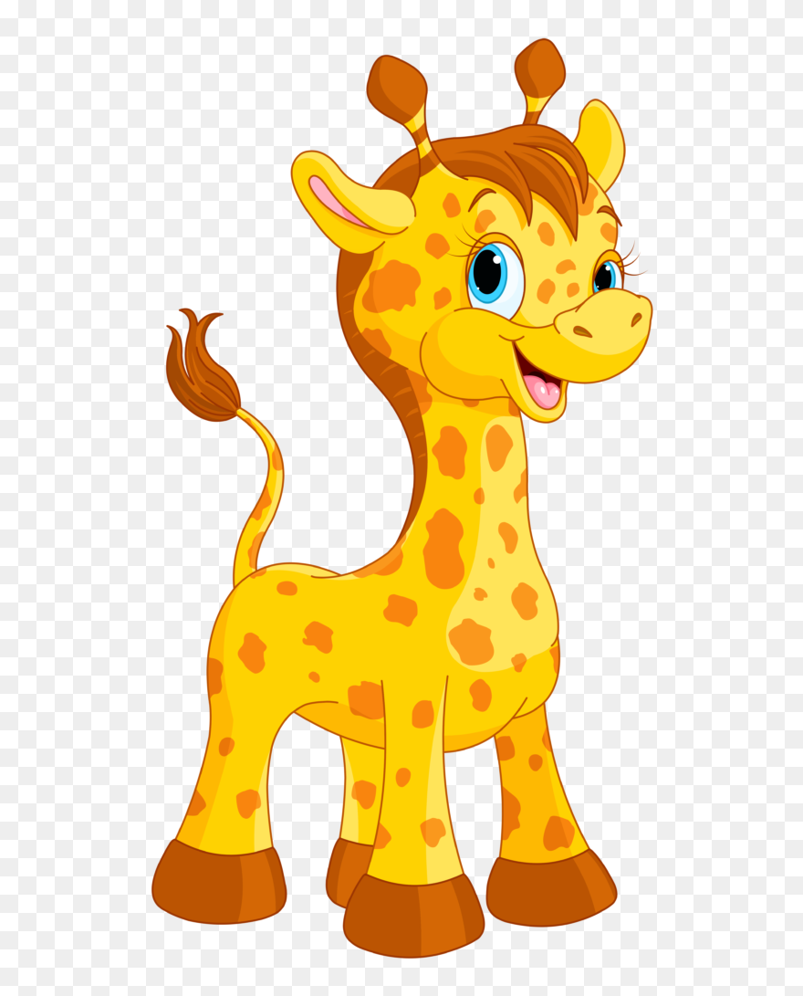 Giraffe Clipart Girrafe - Animated Giraffe Png Transparent Png