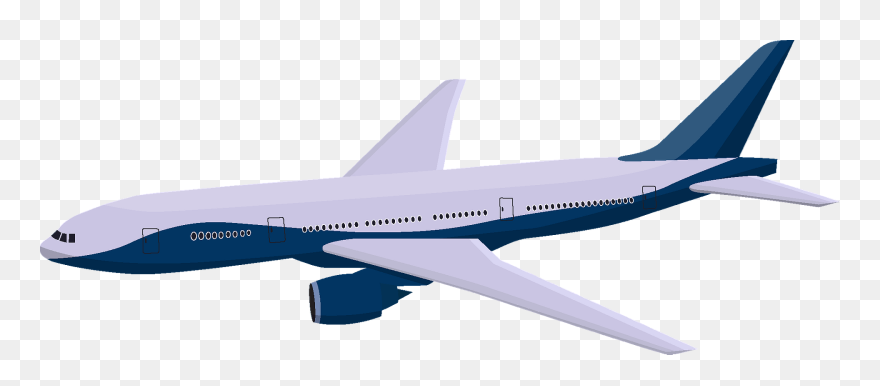 Wide-body Aircraft Clipart