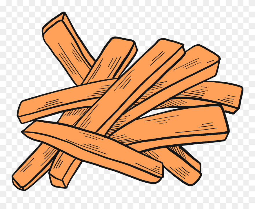 Carrot Strips Clipart - Png Download