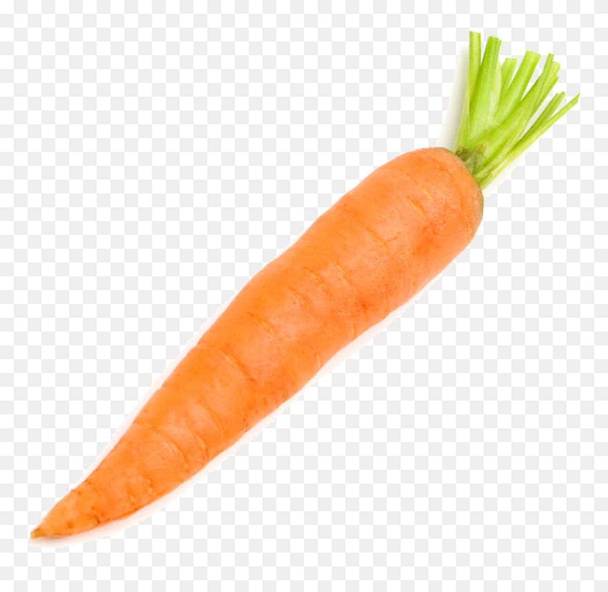Carrot Vegetable Radish - Carrot On A White Background Clipart