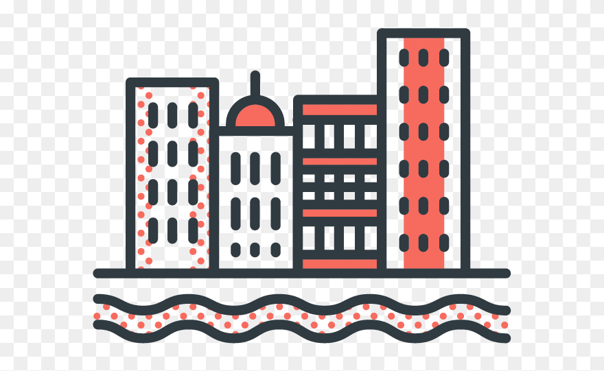 City Clipart Business Building - Twitter Bird Vector - Png Download