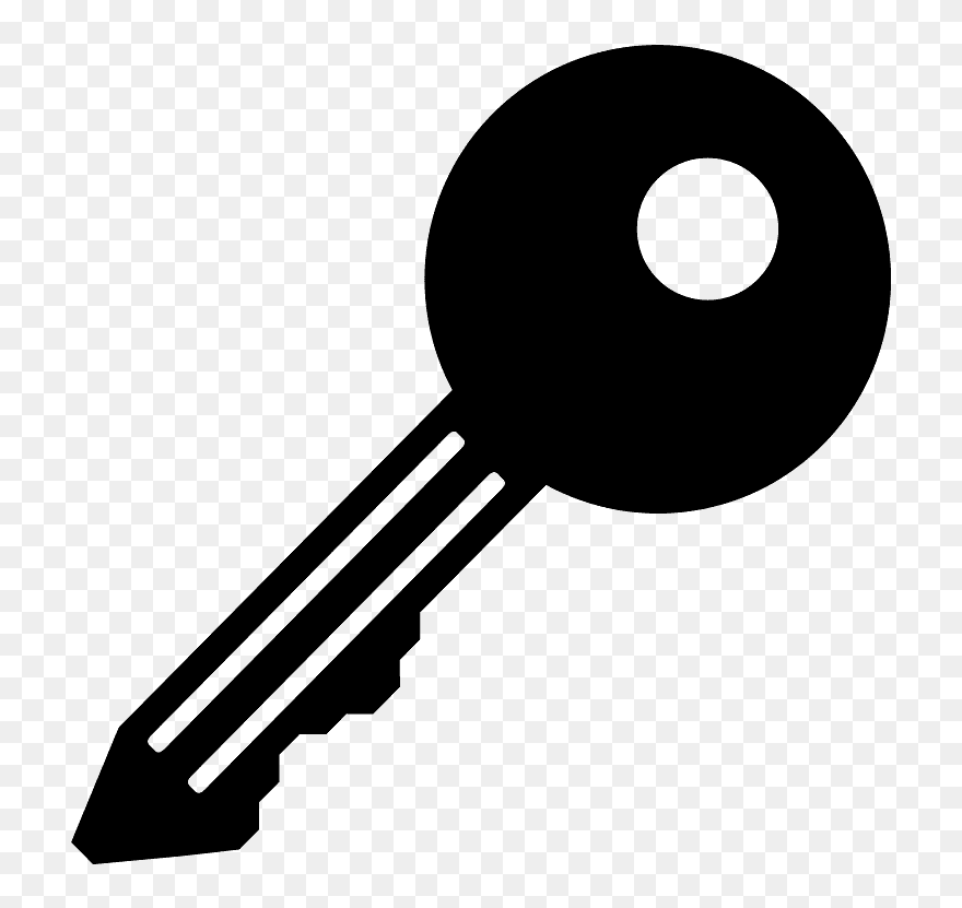 Key Emoji Clipart - Chave Emoji - Png Download