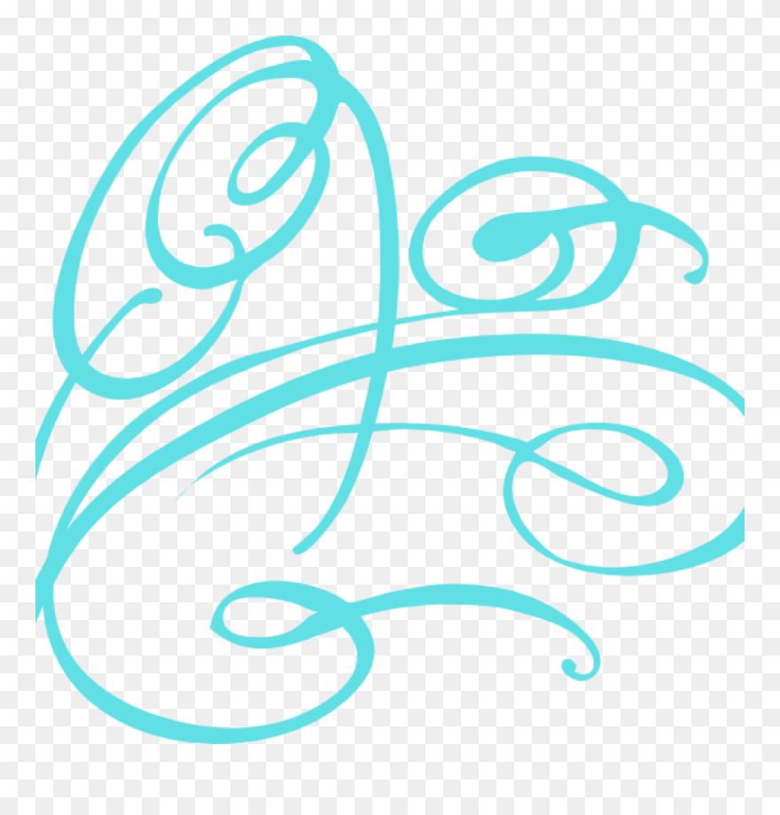 Swirl Clipart Teal - Swirl Clip Art - Png Download