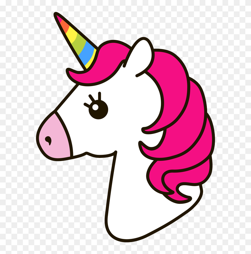Cartoon Drawing Unicorn Free Download Png Hd Clipart - Easy Unicorn Drawing Transparent Png