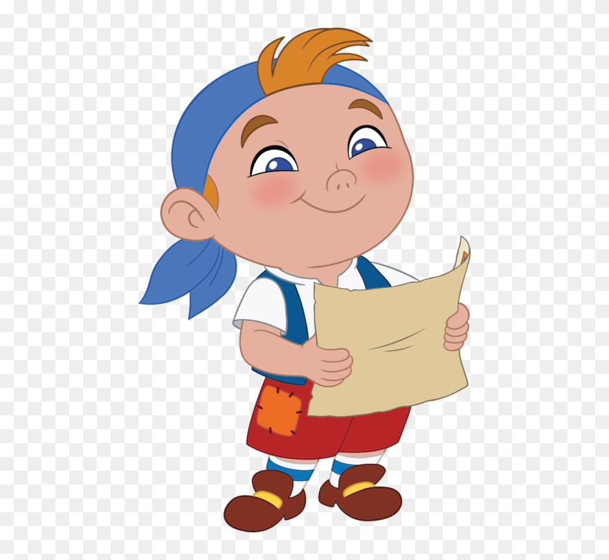 Jake The Never Land Pirates Clipart - Cubby Jake Y Los Piratas - Png Download
