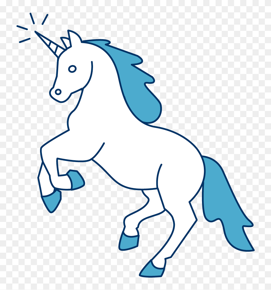 Unicorns Fintech Clipart