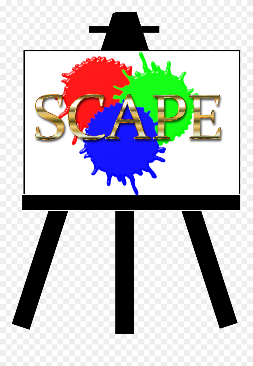Scape Canvas Clip Arts - Clip Art - Png Download