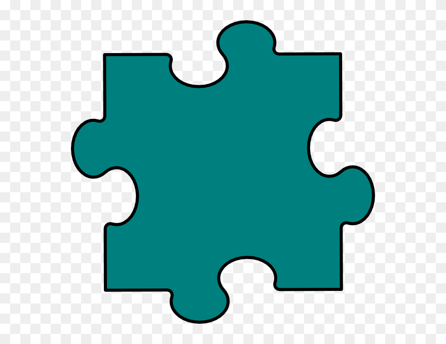 Transparent Puzzle Pieces Clip Art - Green Puzzle Piece Clipart - Png Download