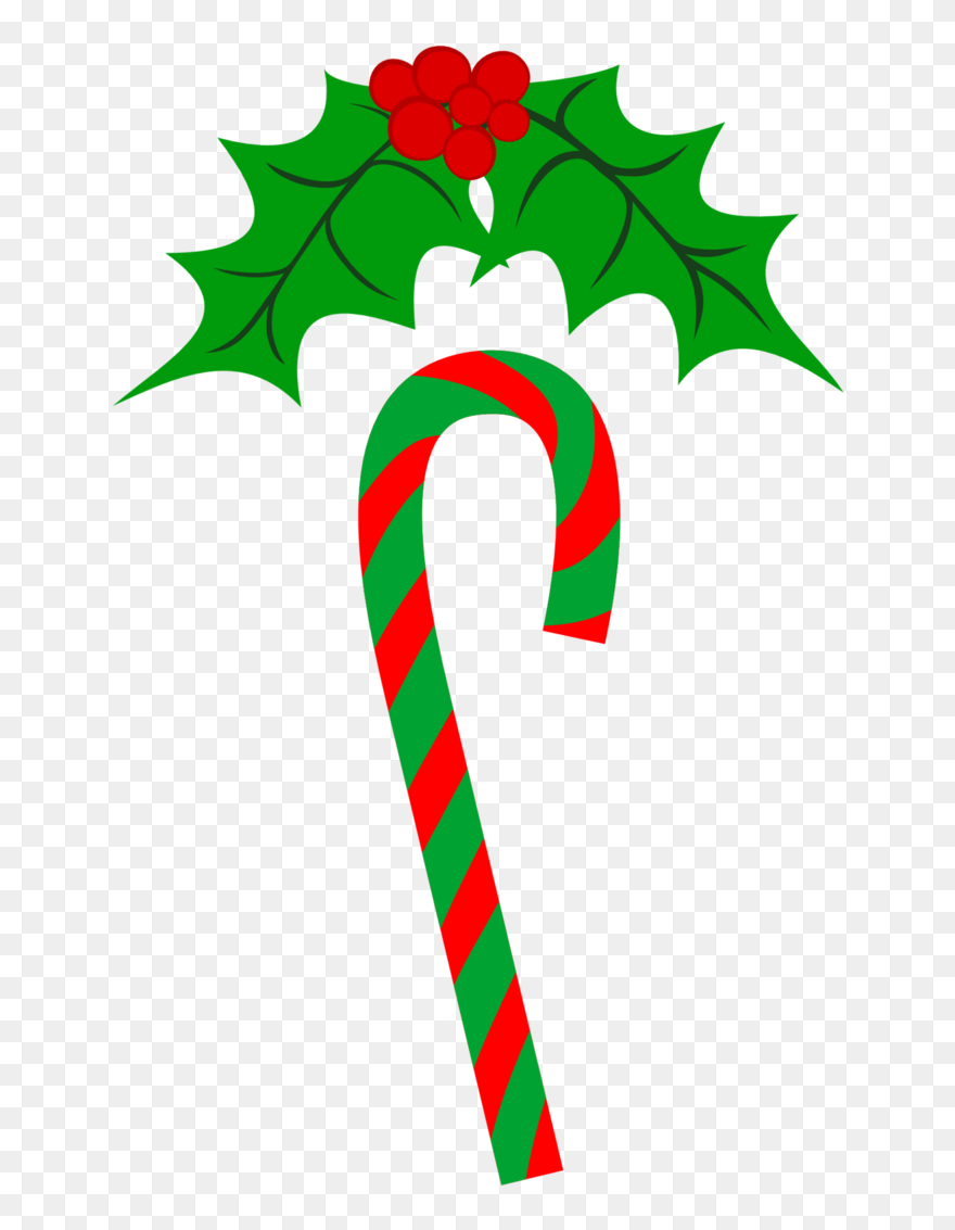 Candy Cane Clipart Cutie - My Little Pony Christmas Cutie Mark - Png Download
