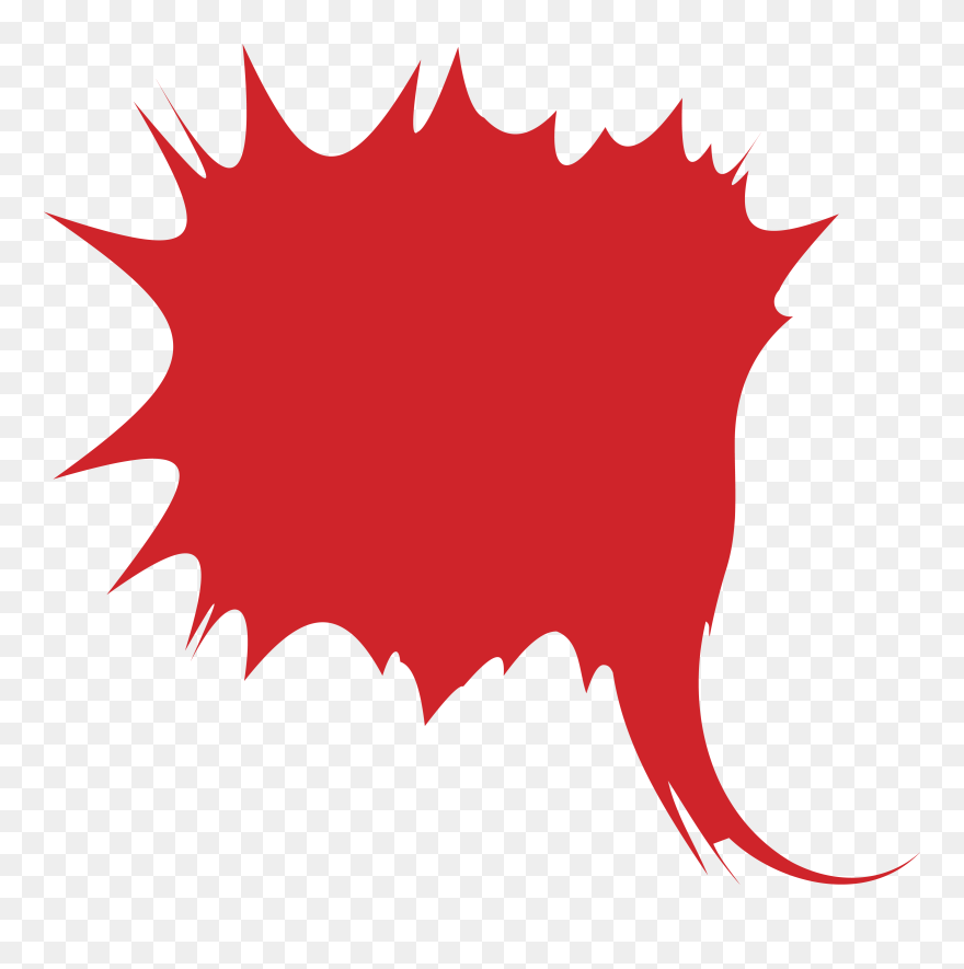 Speech Bubble Clipart Speech Box - Comic Transparent Speach Bubble - Png Download