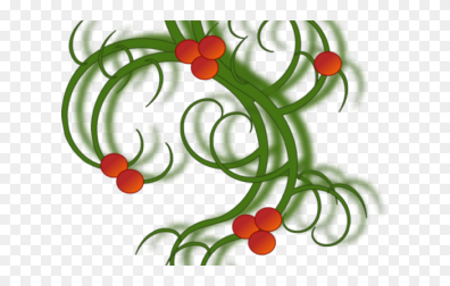 Christmas Swirls Clipart