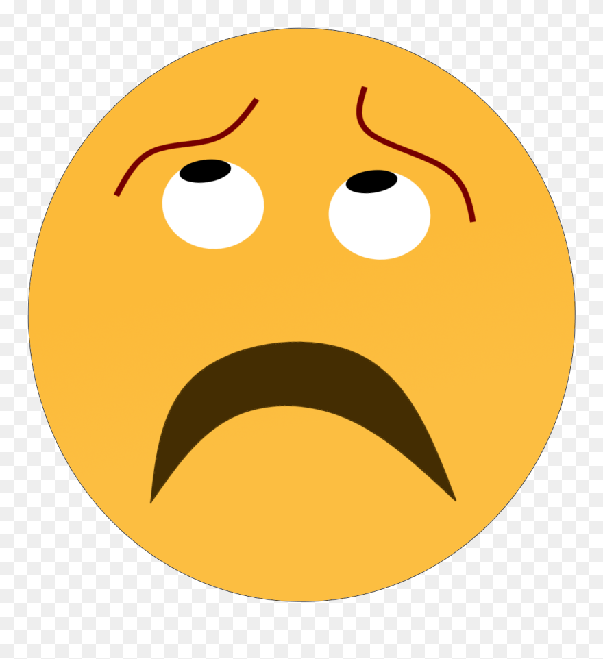 Yellow Face Emoji Png Clipart - Smiley Transparent Png