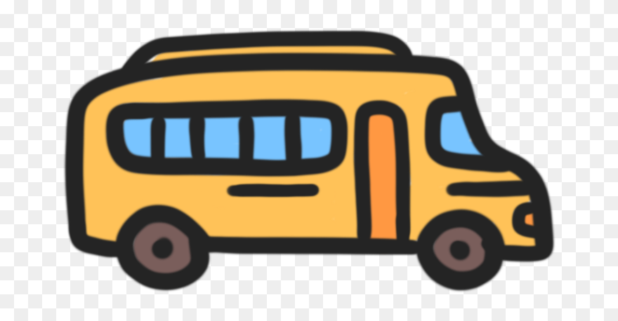 Cute Bus Icon Png Clipart