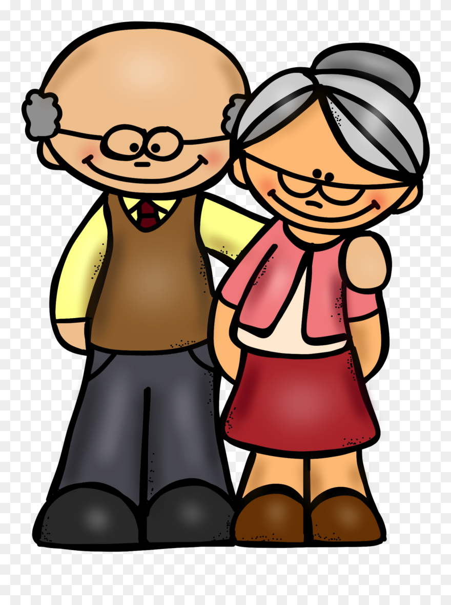 Breakfast Clipart Grandparent - Grandparents Clip Art - Png Download