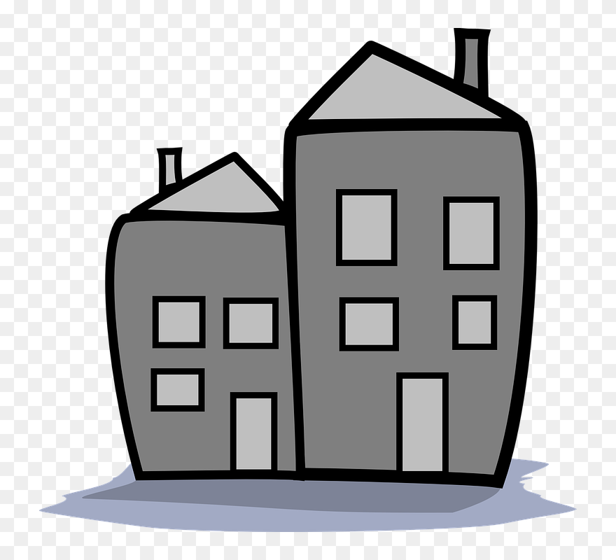 Apartments Clip Art - Png Download