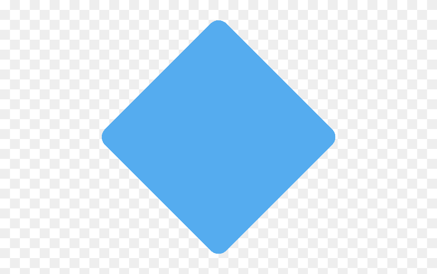 Small Blue Diamond Emoji Clipart - Rombo Celeste Png Transparent Png