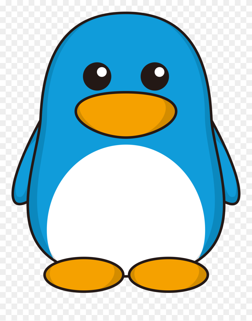 India Clipart Penguin - Pingüino Azules Para Dibujar - Png Download