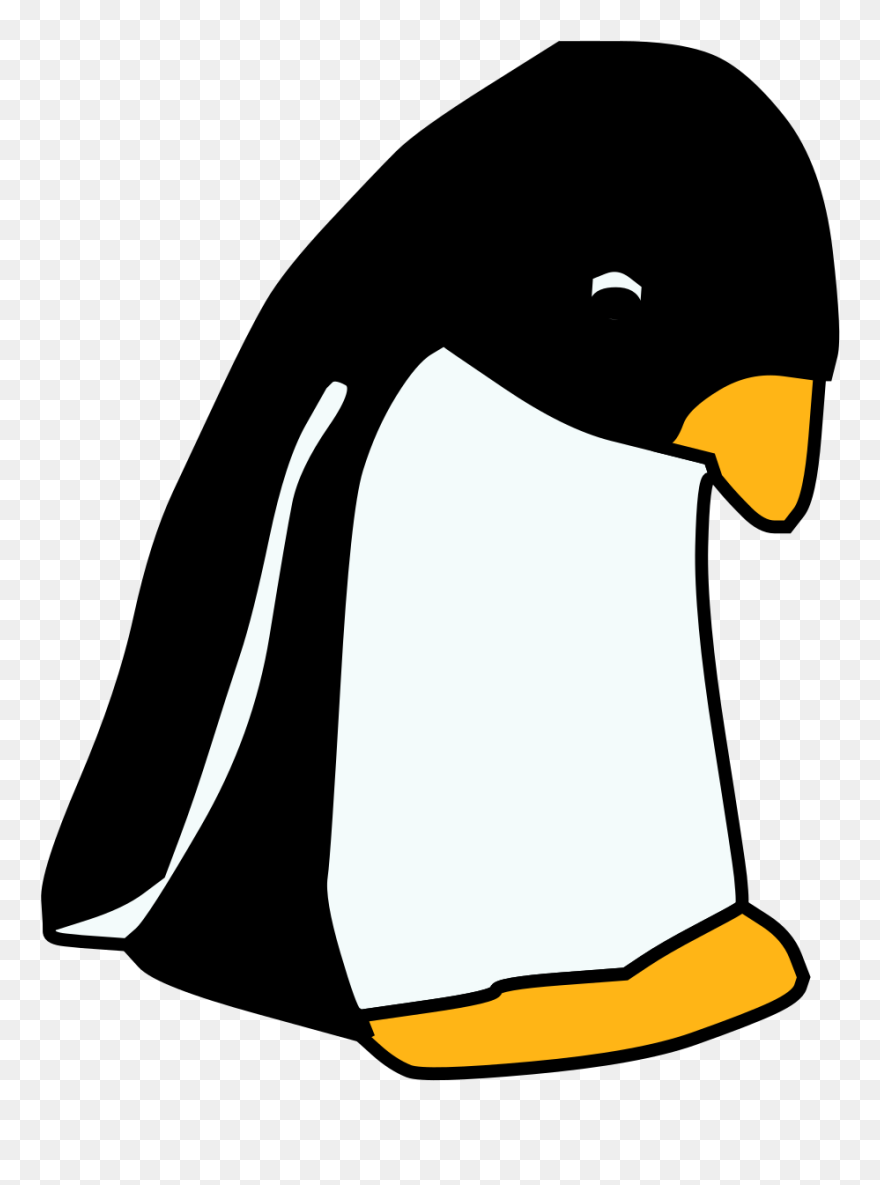 Sad Penguin Clipart Penguin Sad Clip Art- - Sad Penguin Clipart - Png Download