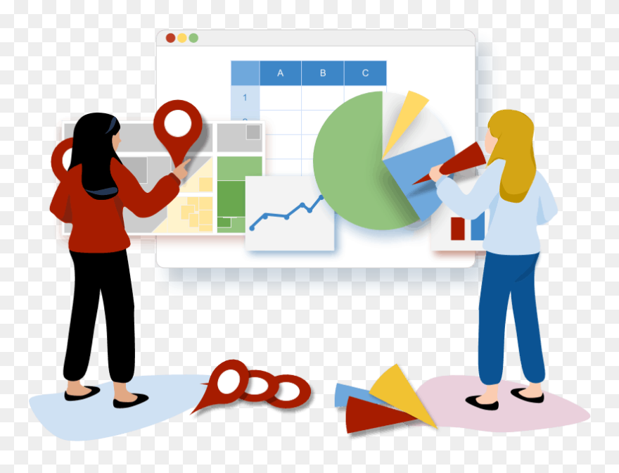 Organizing Labor S Data - Organized Data Clip Art - Png Download