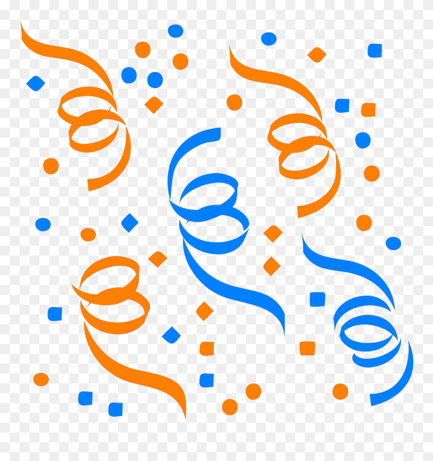 Confetti Svg Clip Arts - Confetti Clip Art - Png Download