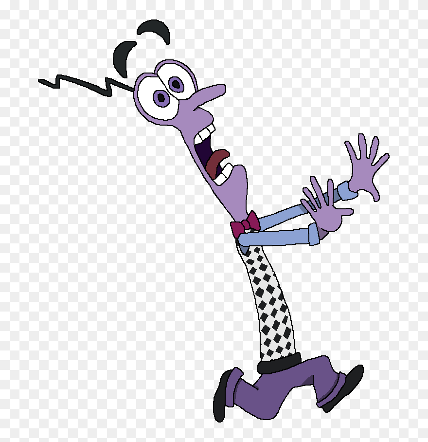 Fear From Inside Out Clipart - Inside Out Fear Clip Art - Png Download