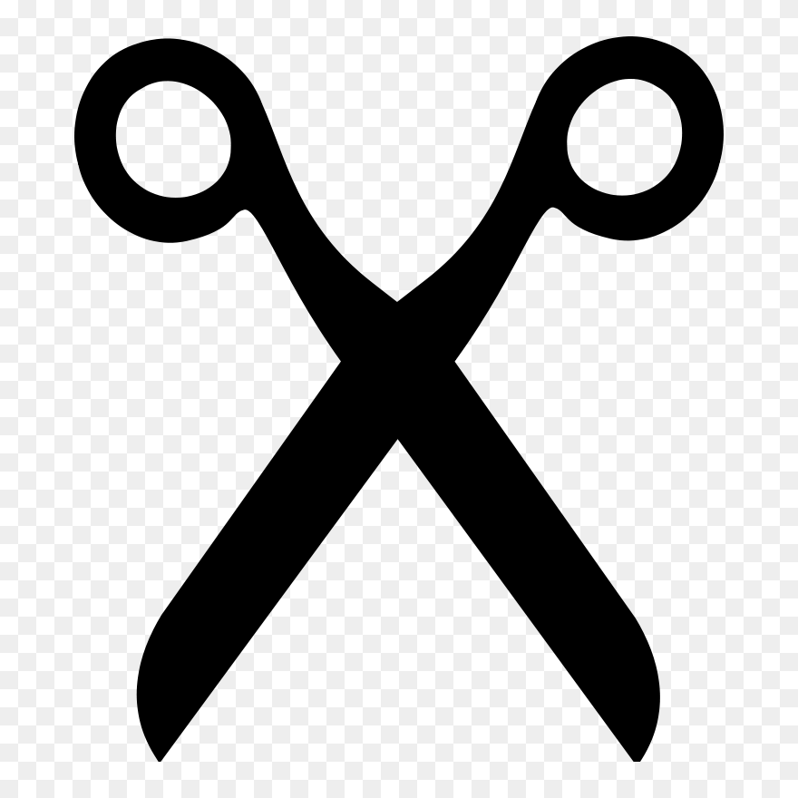 Scissors - Scissor Silhouette Clipart