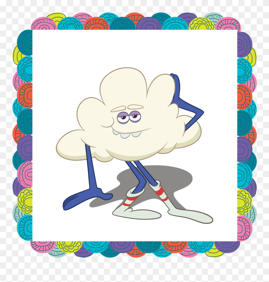 Trolls Clipart Cloud - Trolls The Beat Goes On Cloud Guy - Png Download