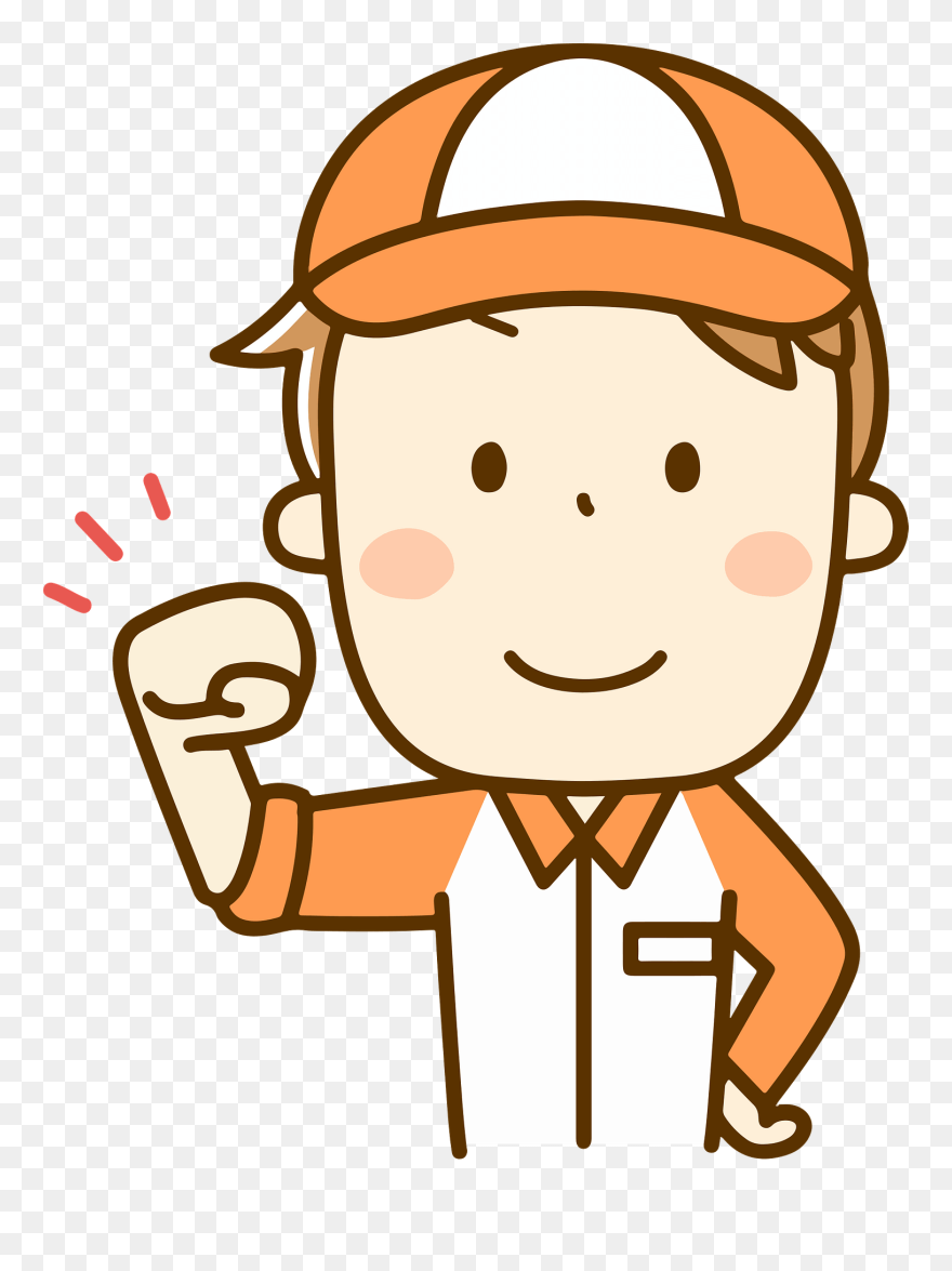 ガソリン スタンド スタッフ イラスト Clipart