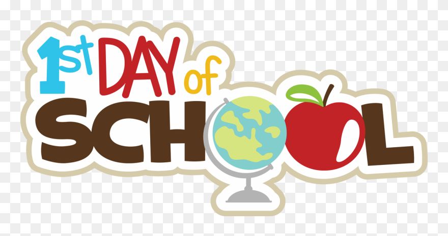Picture - First Day Of School Png Clipart