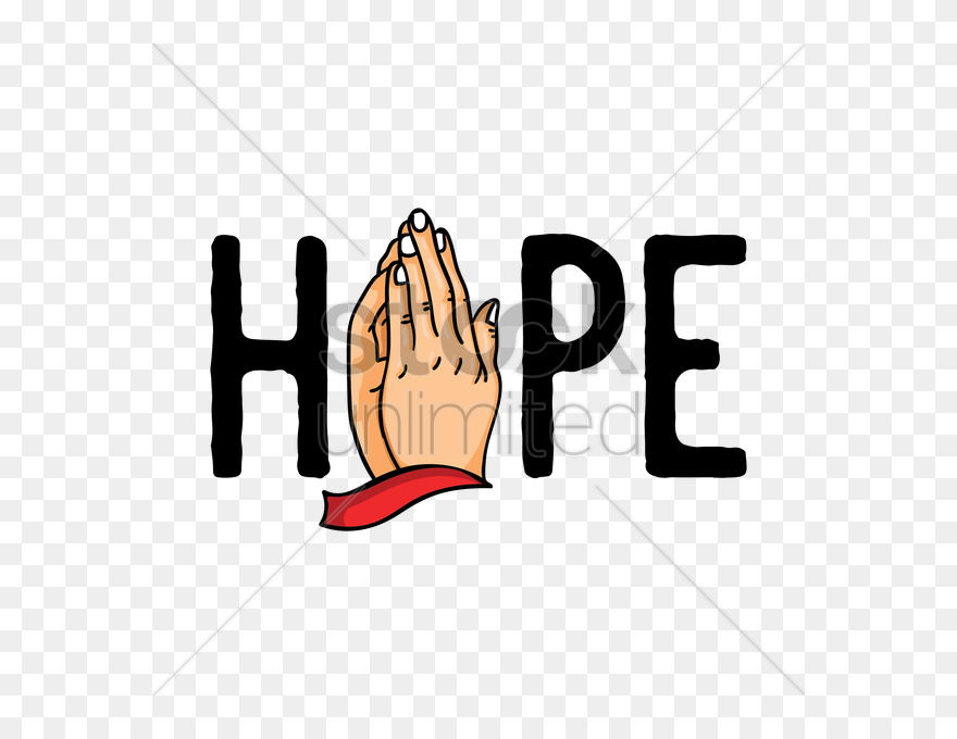 Hand Cartoon Clipart - Hope Clipart - Png Download